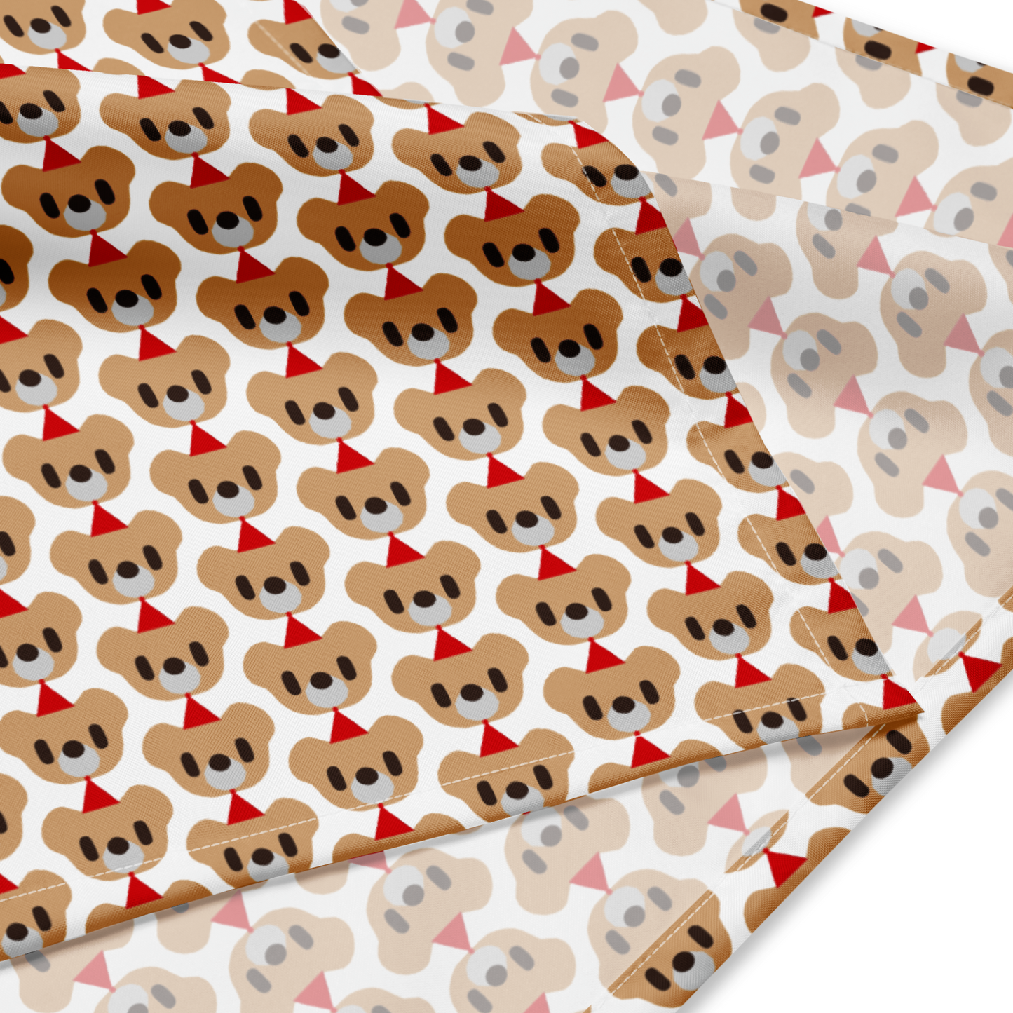 White Teddy Bear Party bandana