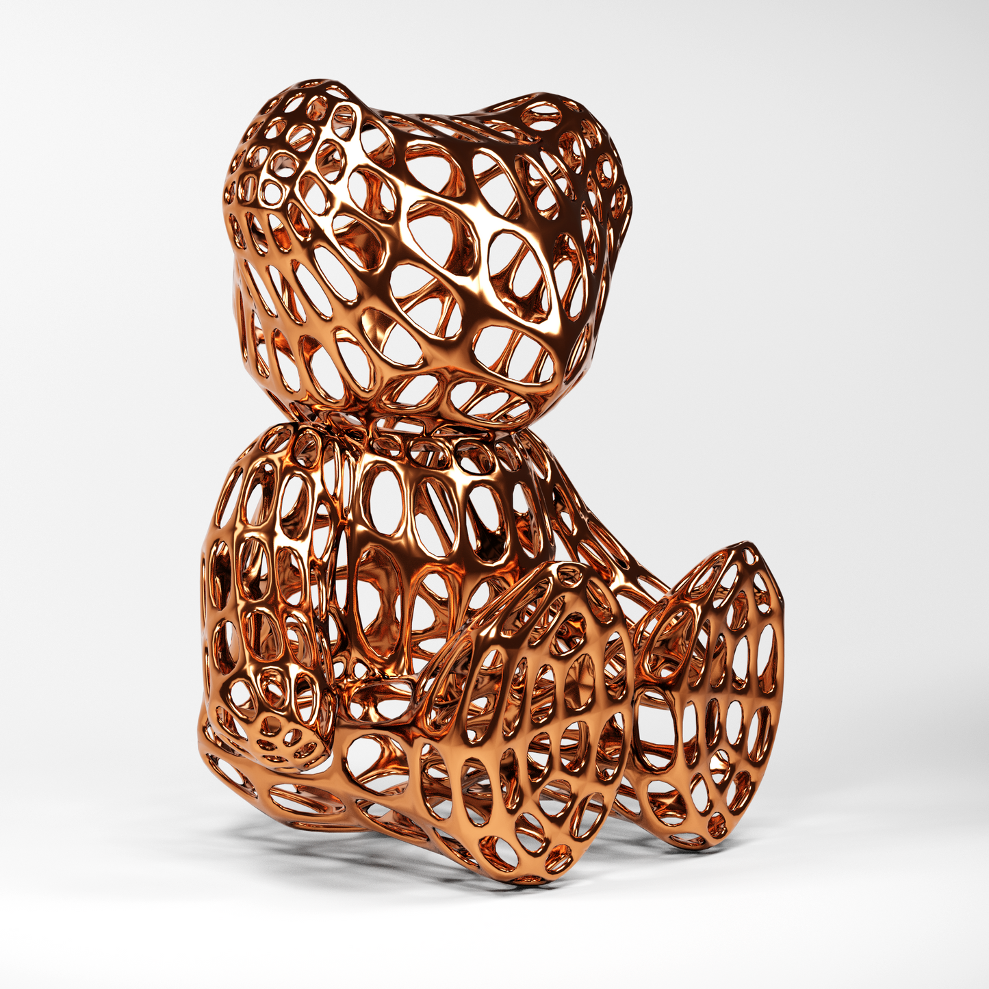 Limited Edition Wireframe Bear Sculpture (Copy)