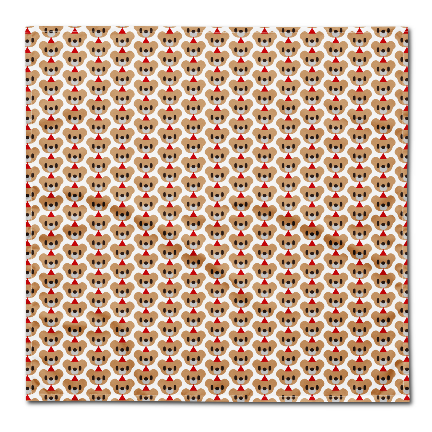 White Teddy Bear Party bandana