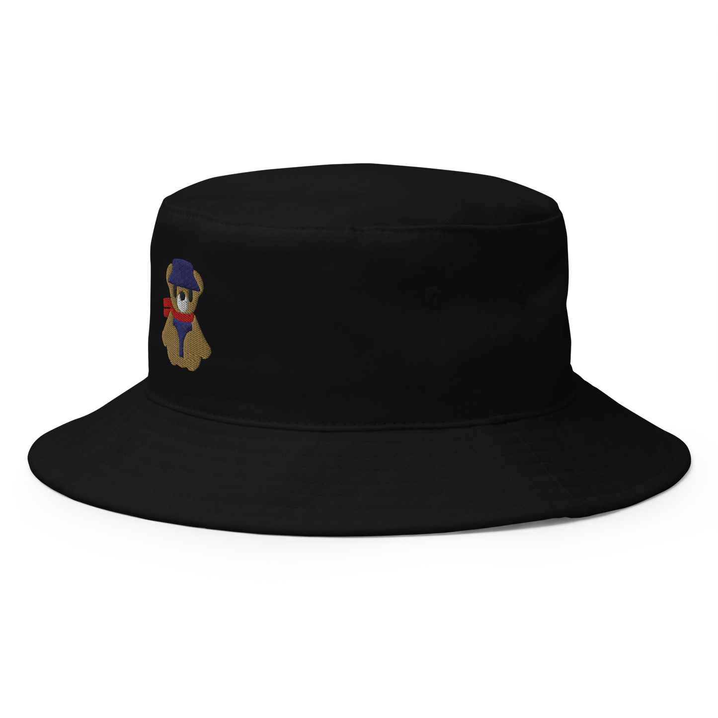 Teddy Bear Bucket Hat: Blue Version