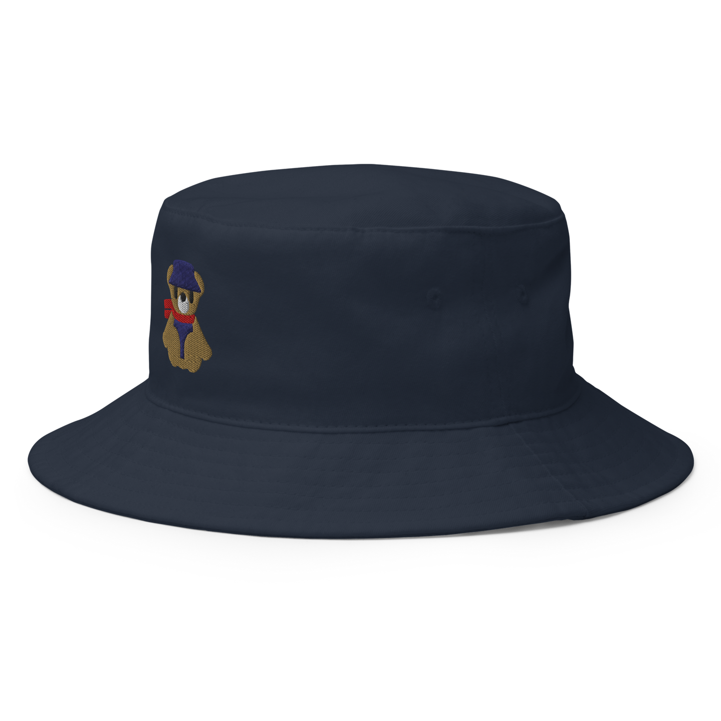 Teddy Bear Bucket Hat: Blue Version