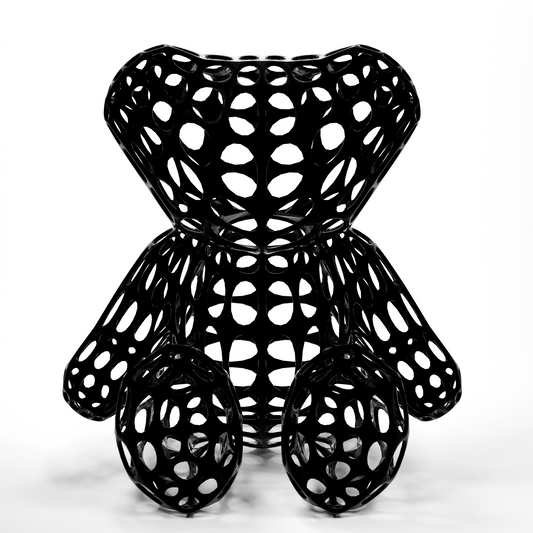 Limited Edition Wireframe Bear Sculpture