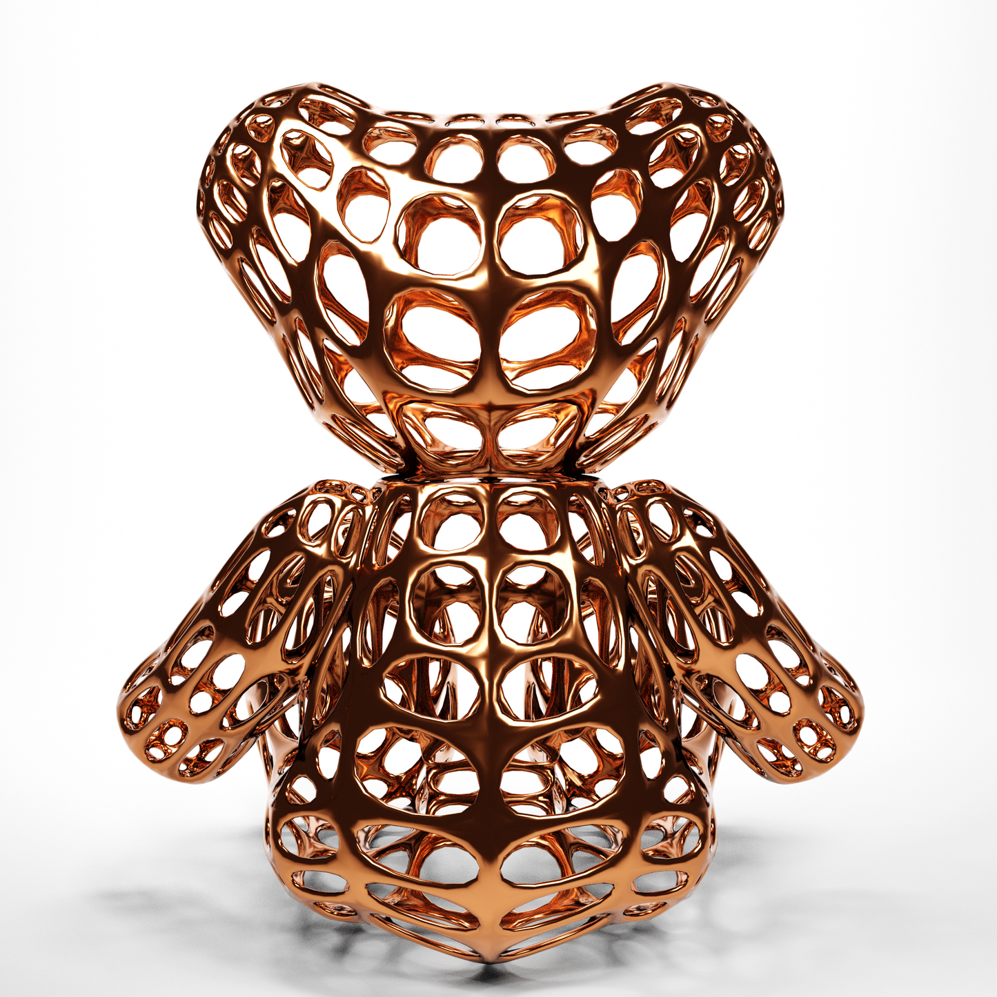 Limited Edition Wireframe Bear Sculpture (Copy)