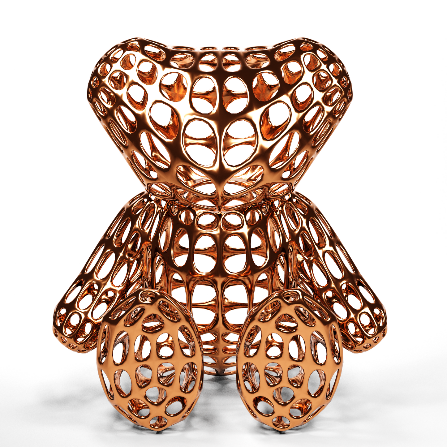 Limited Edition Wireframe Bear Sculpture (Copy)